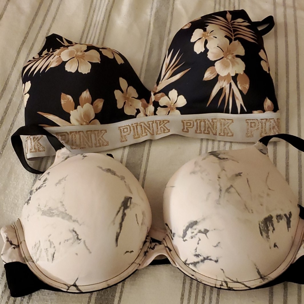 Victoria Secret Pink Bras 36 D
